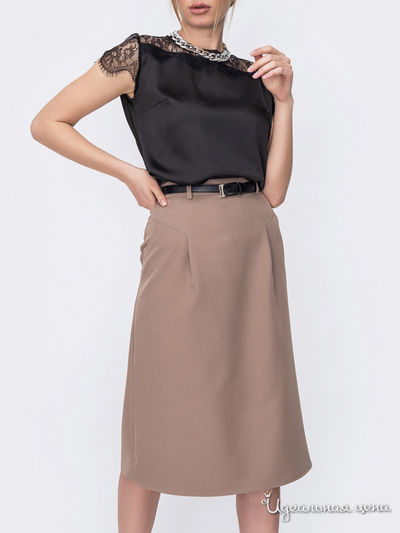 Юбка Dressa, цвет бежевый