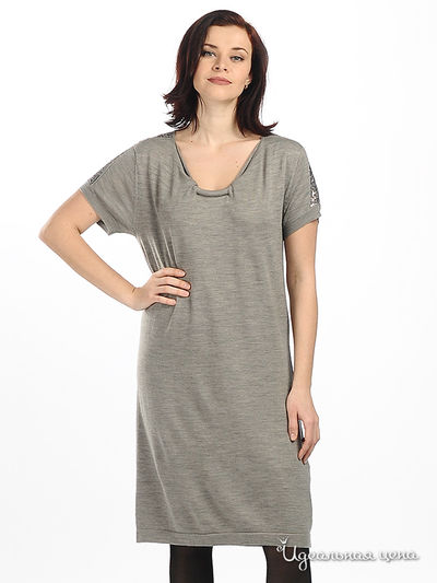 Платье Luisa Cerano&Rabe, цвет цвет серо-бежевый