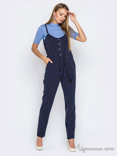 Комбинезон Dressa, цвет темно-синий