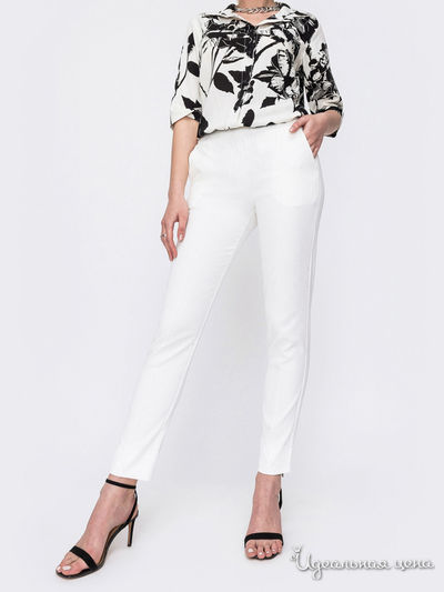 Брюки Dressa, цвет белый