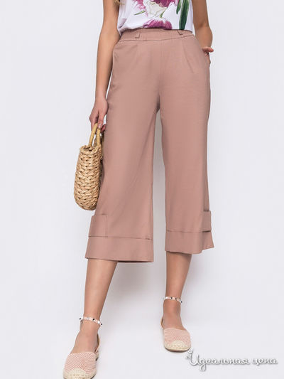 Брюки Dressa, цвет розовый