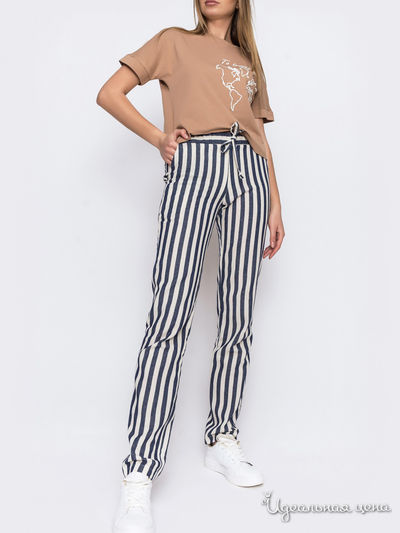 Брюки Dressa, цвет темно-синий