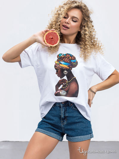 Футболка Dressa, цвет белый