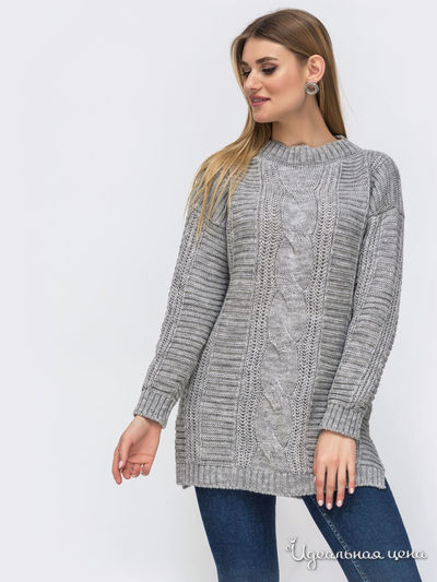 Свитер Dressa, цвет серый