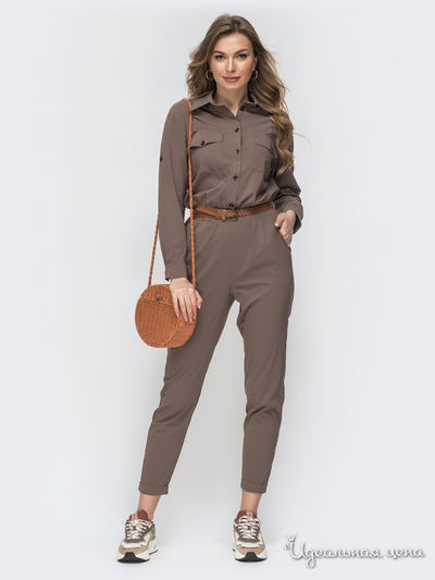 Комбинезон Dressa, цвет бежевый