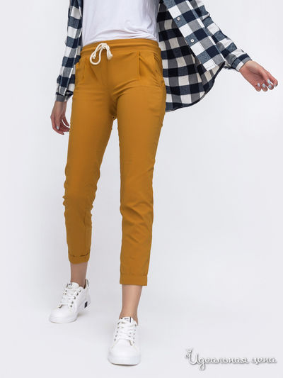 Брюки Dressa, цвет коричневый