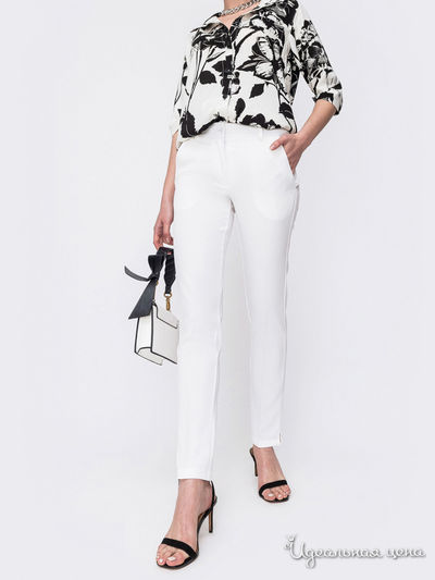 Брюки Dressa, цвет белый