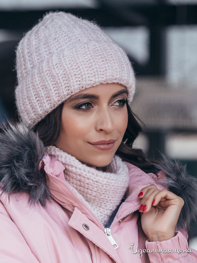 Шапка Dressa, цвет светло-розовый