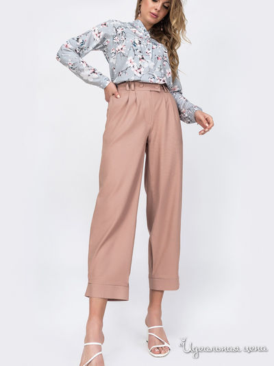 Брюки Dressa, цвет розовый