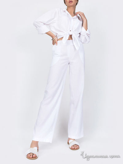 Брюки Dressa, цвет белый