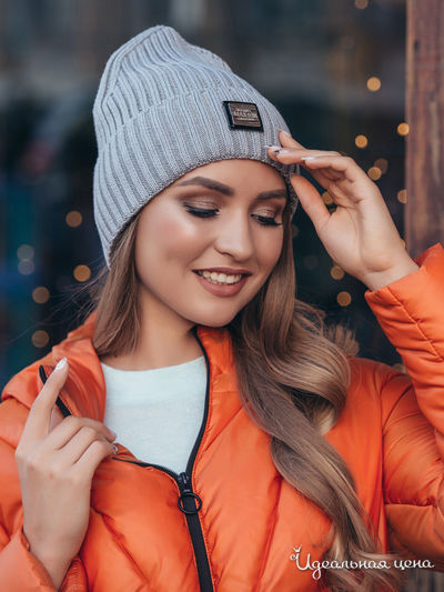 Шапка Dressa, цвет серый