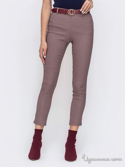 Брюки Dressa, цвет светло-розовый