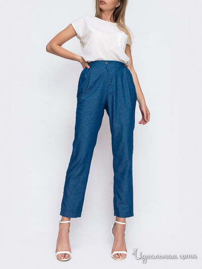 Брюки Dressa, цвет синий