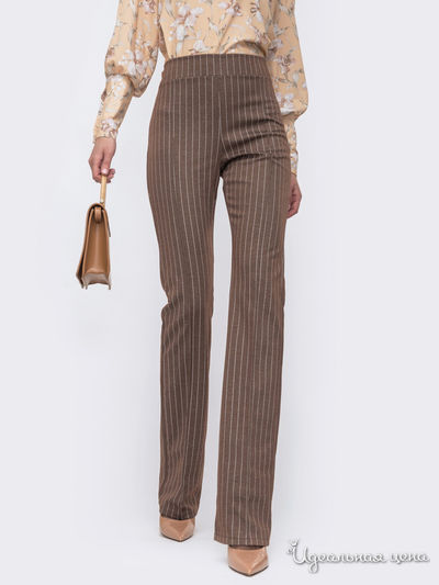 Брюки Dressa, цвет коричневый