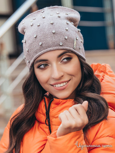 Шапка Dressa, цвет коричневый