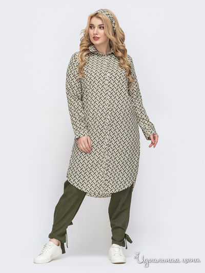 Рубашка Dressa, цвет хаки