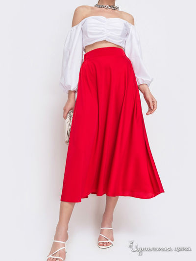 Юбка Dressa, цвет красный