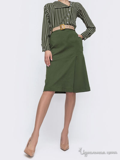 Юбка Dressa, цвет хаки