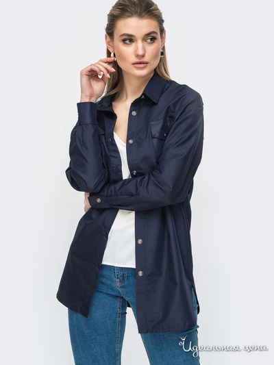 Рубашка Dressa, цвет темно-синий