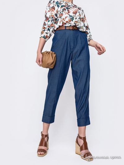 Брюки Dressa, цвет синий