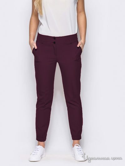 Брюки Dressa, цвет бордовый