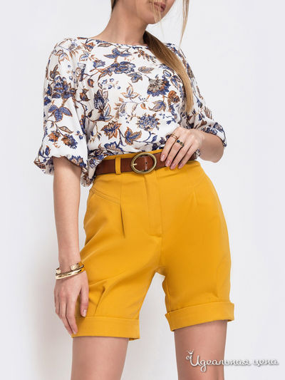 Шорты Dressa, цвет желтый