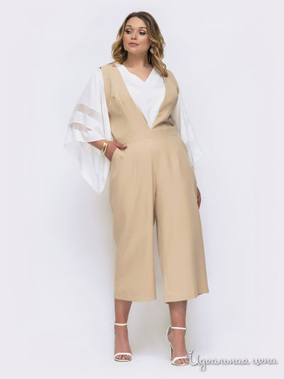 Комбинезон Dressa, цвет бежевый