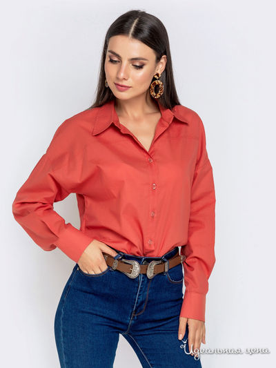 Рубашка Dressa, цвет оранжевый