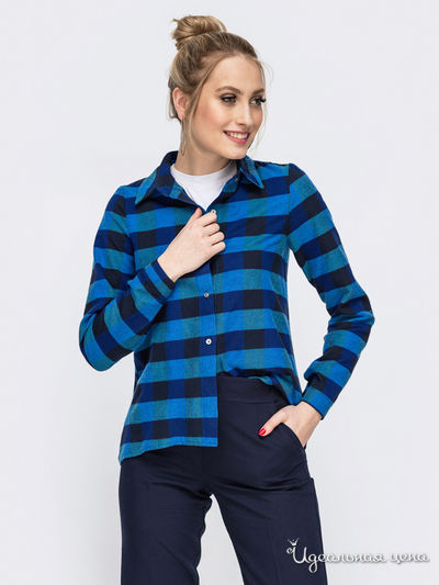 Рубашка Dressa, цвет синий