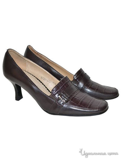 Туфли RED GLASS, цвет коричневый