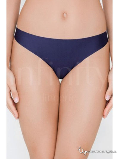 Трусы-стринги INFINITY, цвет темно-синий