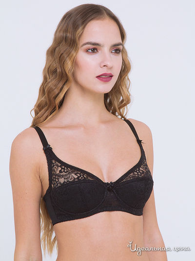 Бюстгальтер полудублированный LENGY, цвет черный