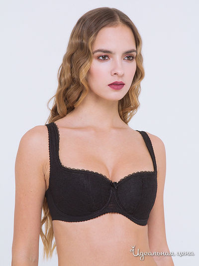 Бюстгальтер дублированный LENGY, цвет черный