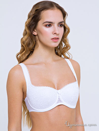 Бюстгальтер дублированный LENGY, цвет белый