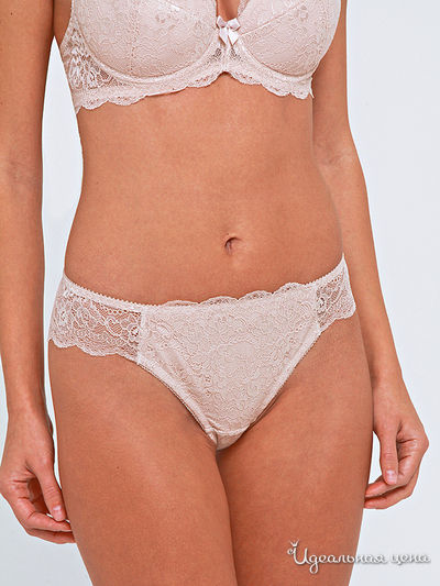 Трусы-бразилиано LENGY, цвет серебристый пион