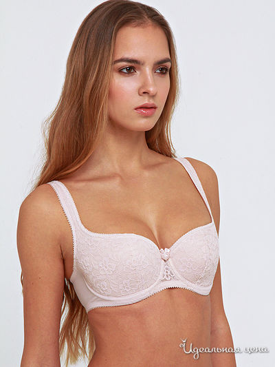 Бюстгальтер дублированный LENGY, цвет розово-телесный