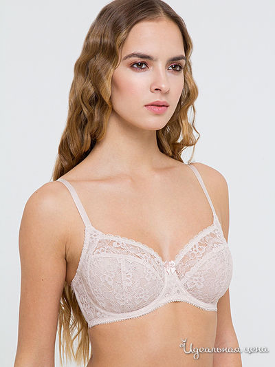 Бюстгальтер с мягкой чашкой LENGY, цвет розово-телесный