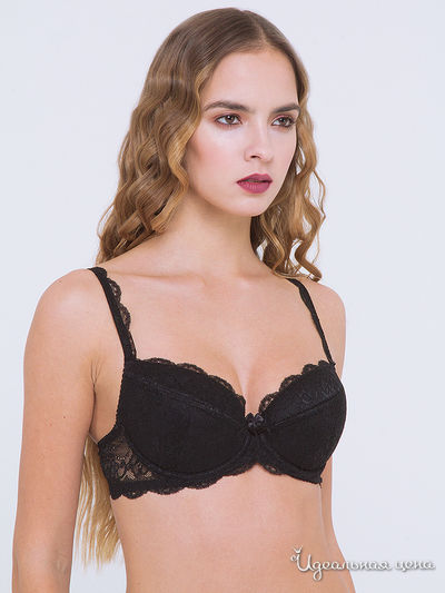 Бюстгальтер пуш-ап LENGY, цвет черный