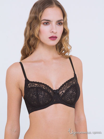 Бюстгальтер с мягкой чашкой LENGY, цвет черный