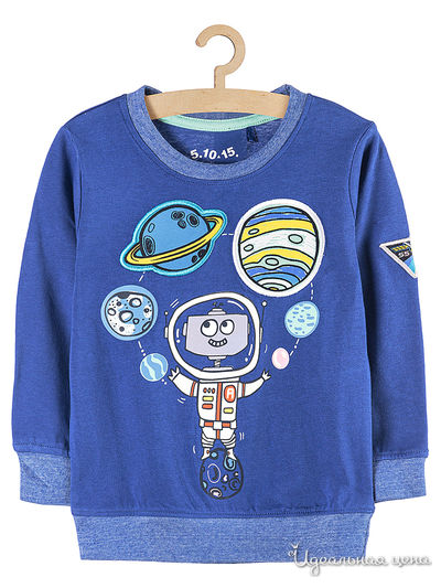 Лонгслив 5.10.15, цвет голубой