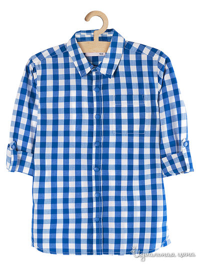 Рубашка 5.10.15, цвет голубой