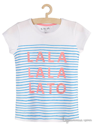 Футболка 5.10.15, цвет белый