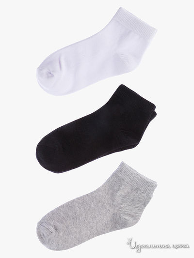 Комплект носков, 3 пары 5.10.15, цвет мультиколор