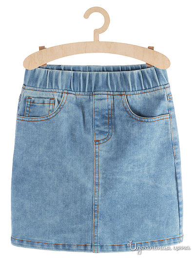 Юбка 5.10.15, цвет голубой