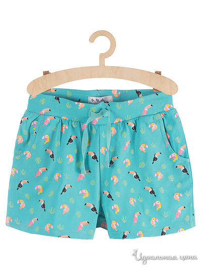Шорты 5.10.15, цвет бирюзовый