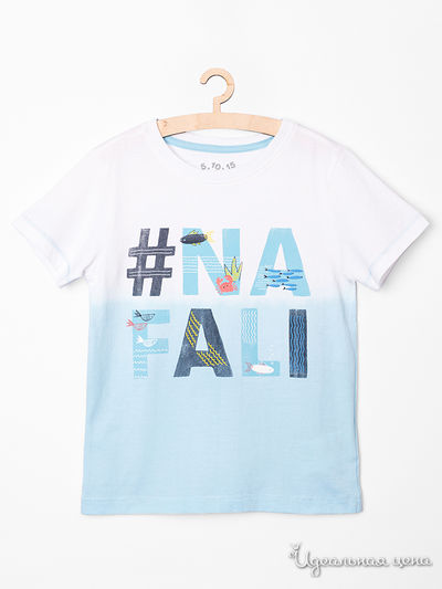 Футболка 5.10.15, цвет белый