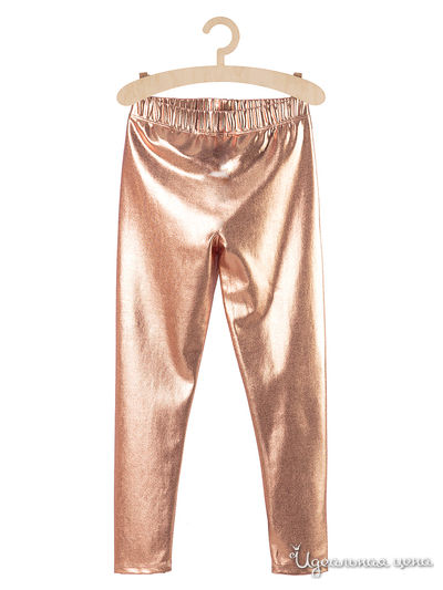 Леггинсы 5.10.15, цвет золотой