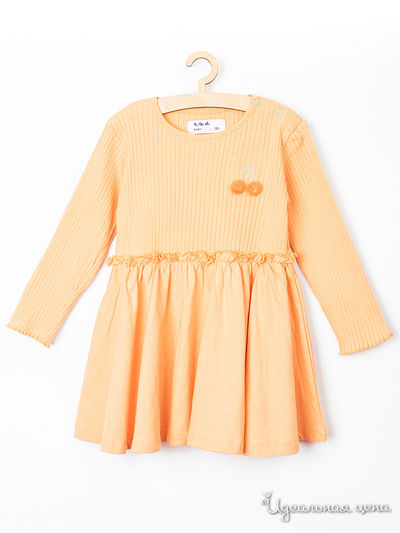 Платье 5.10.15, цвет светло-оранжевый