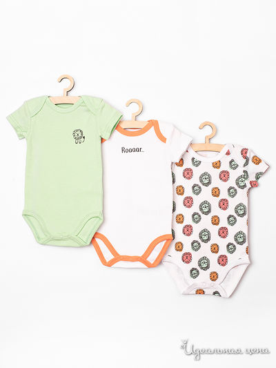 Боди, 3 шт 5.10.15, цвет мультиколор