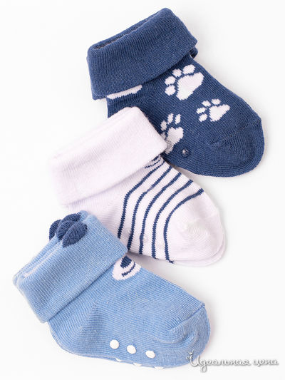 Комплект носков, 3 пары 5.10.15, цвет мультиколор